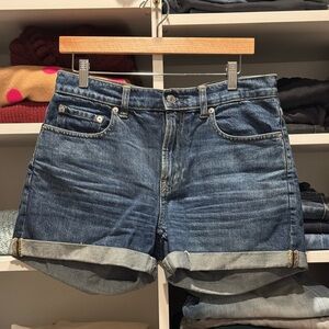 Everlane Denim Rolled Hem Shorts